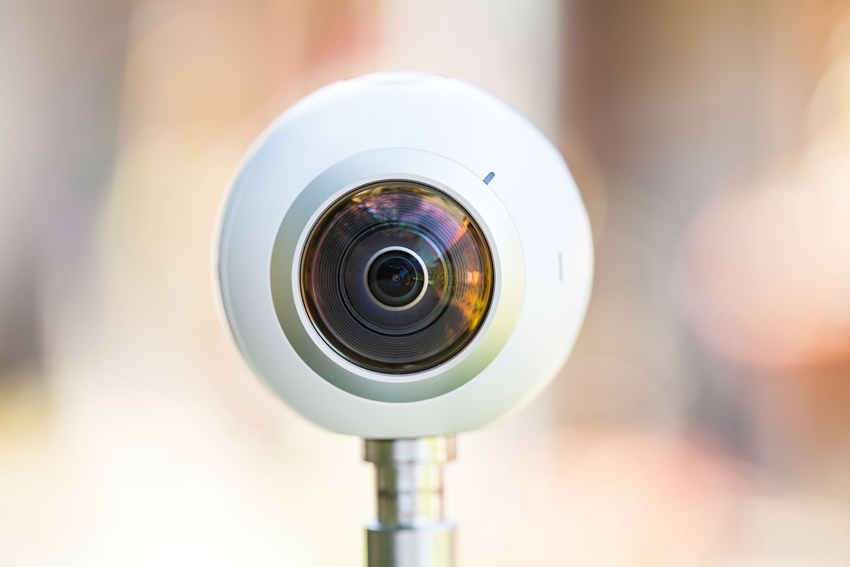 cámara para grabar videos en 360 grados